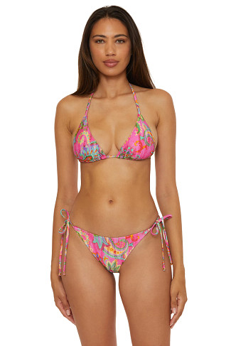 MULTI Cheryl Triangle Bikini Top