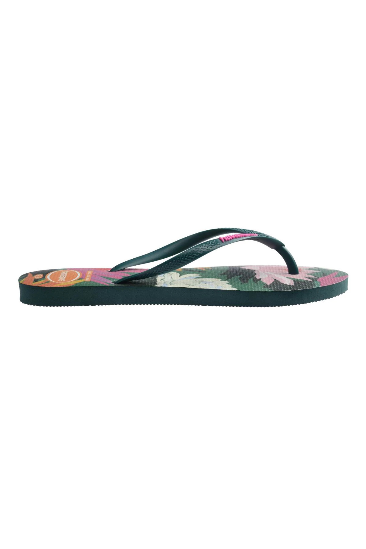 PANTANAL GREEN Slim Summer Bliss Flip Flops image number 2