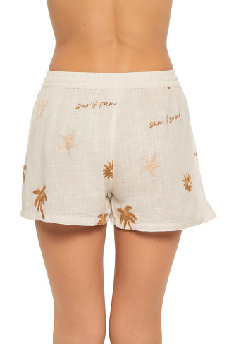 SUN & SAND Embroidered Shorts