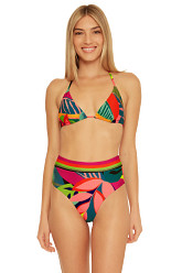 Rainforest Triangle Bikini Top