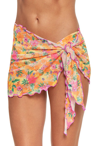 PEACHY POCKET Mesh Pareo