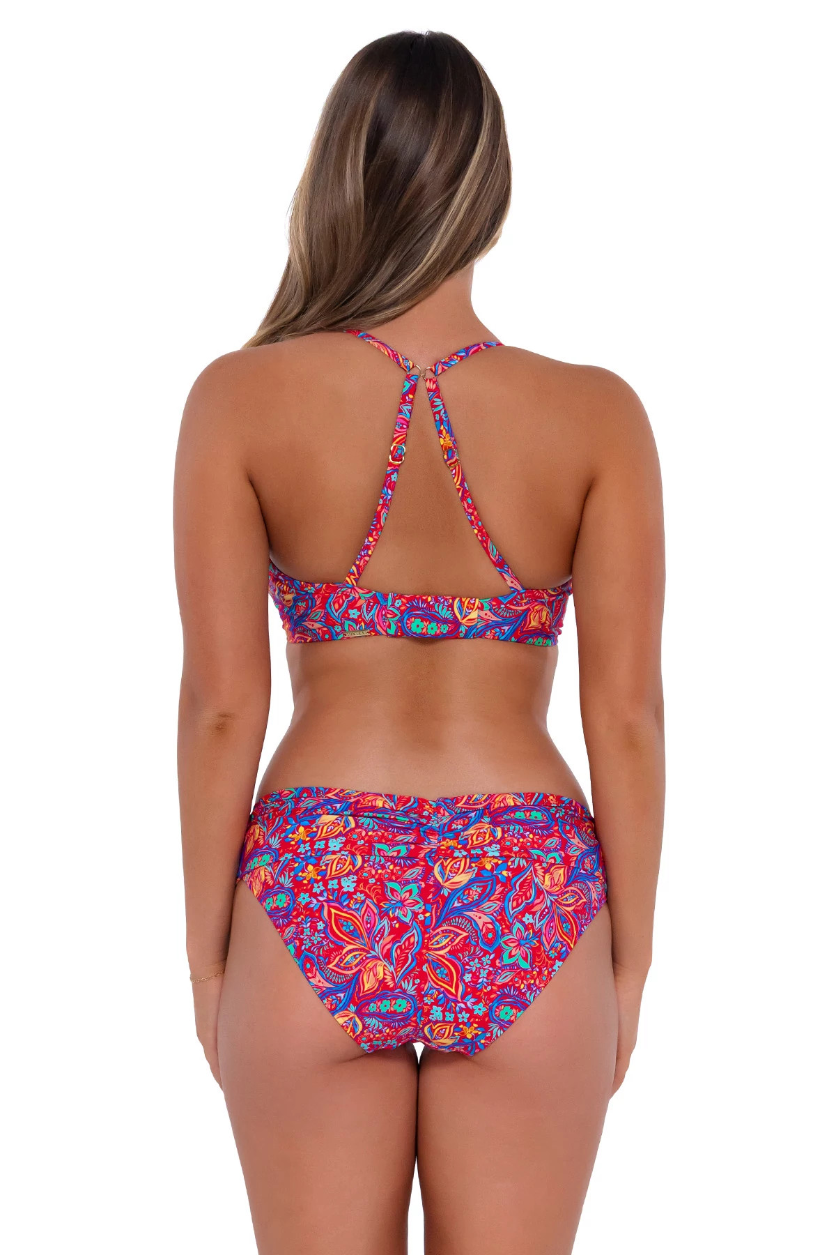 RUE PAISLEY Crossroads Underwire Bikini Top (D+ Cup) image number 3