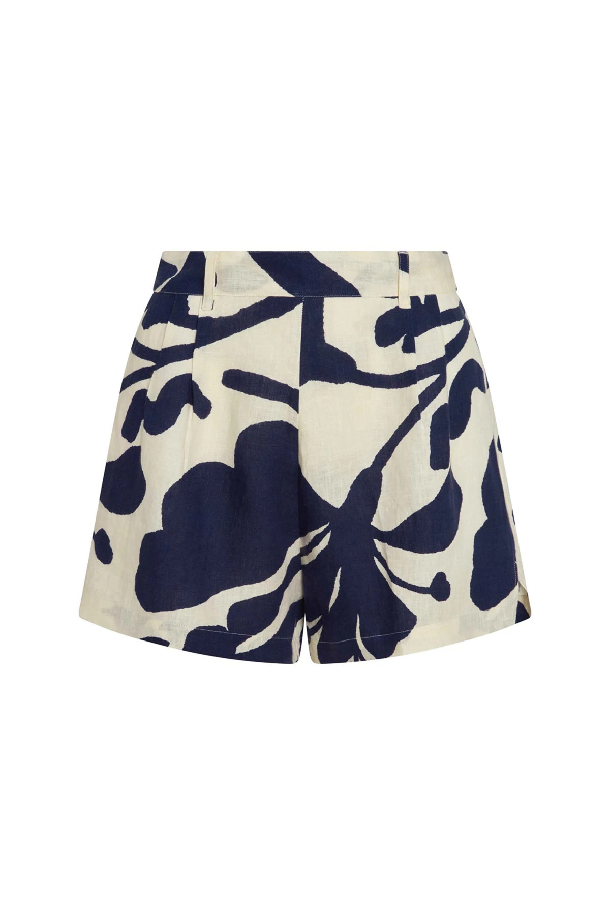 NIGHT FLOWER Getaway Linen Shorts image number 3