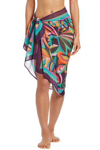 MULTI Tropical Print Sarong