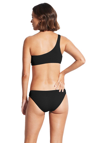 BLACK Sea Dive Asymmetrical Bandeau Bikini Top