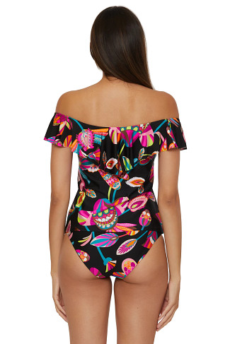 MULTI Off Shoulder Bandeau Tankini Top