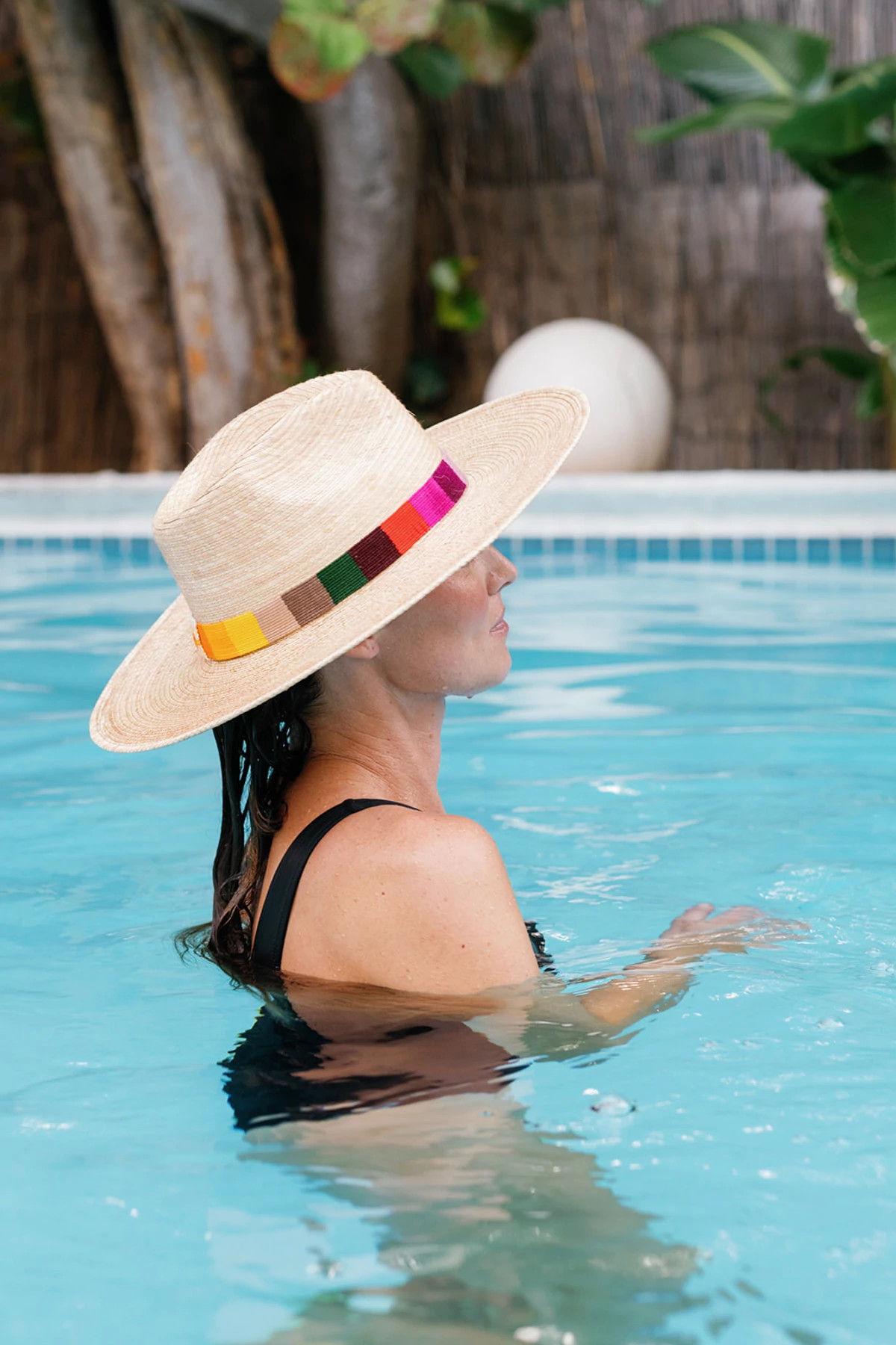 NATURAL Rosita Panama Hat image number 2