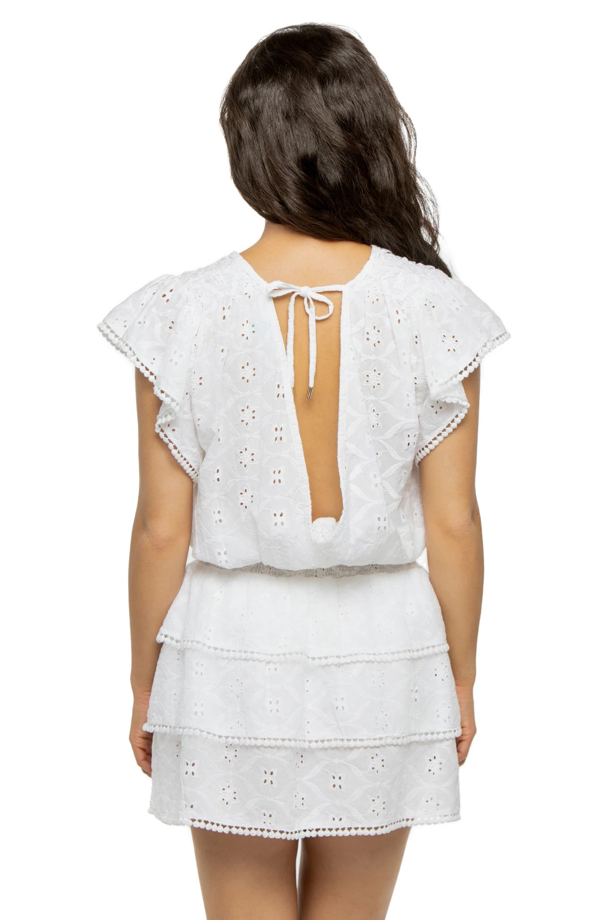 WHITE Jess Mini Dress image number 2