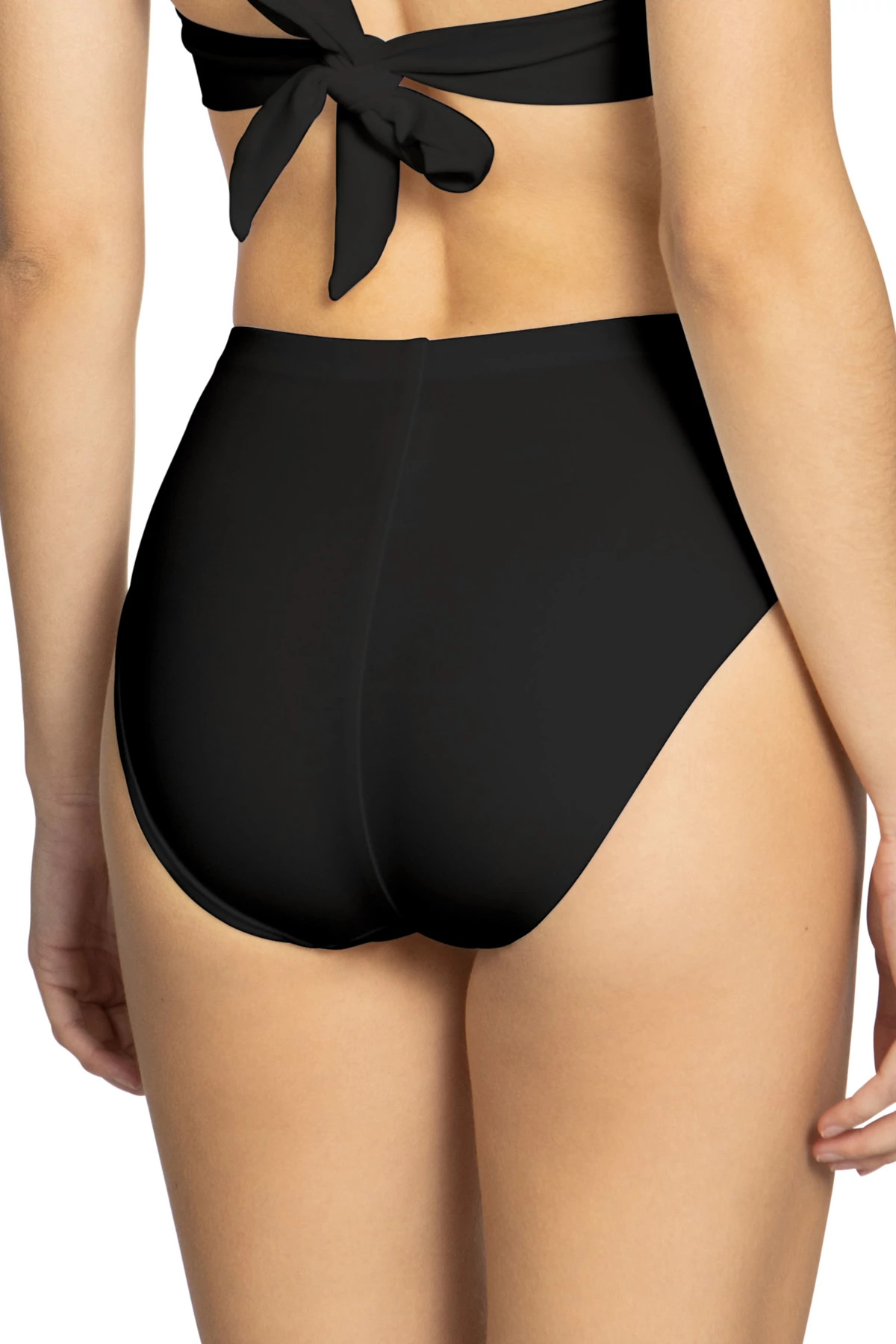 BLACK Ring High Waist Bikini Bottom image number 2