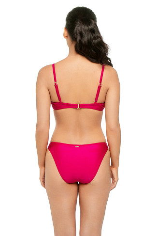 FUCHSIA Yazmin Triangle Bikini Top