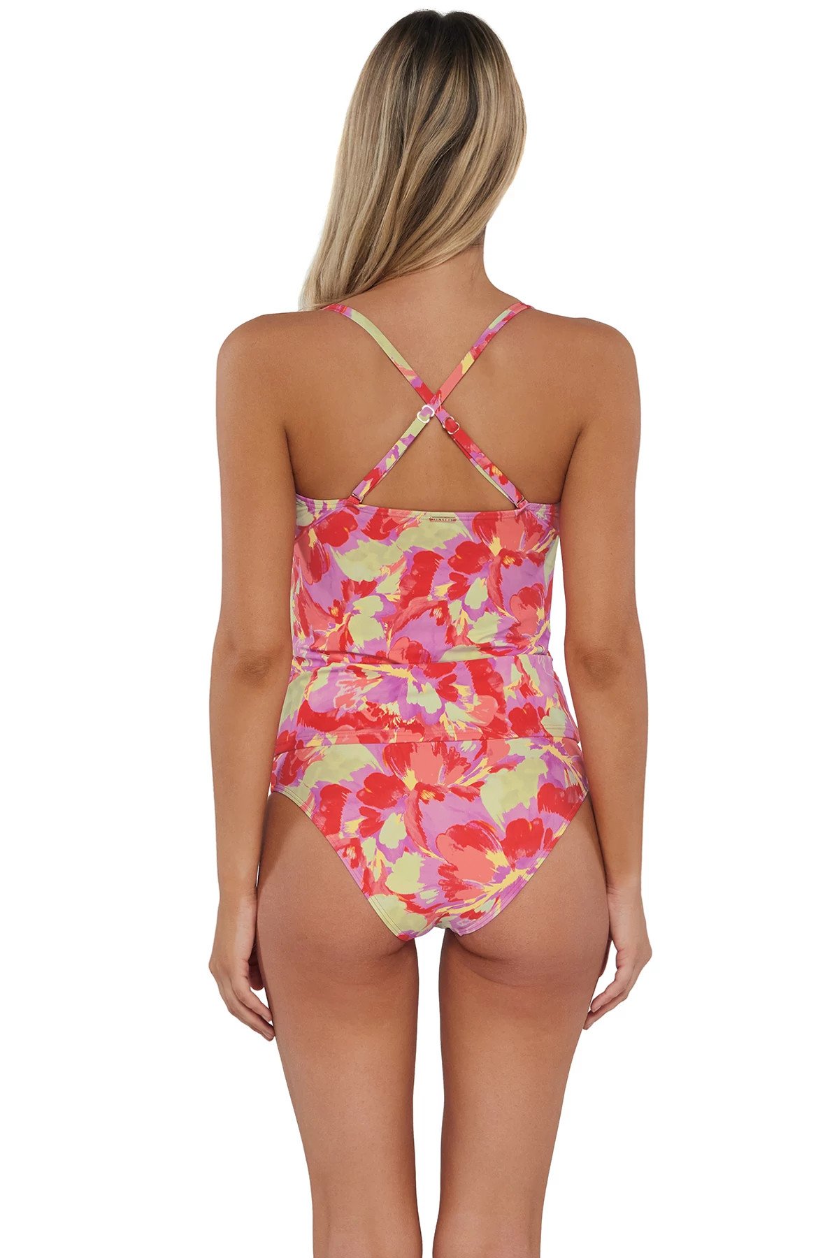BUTTERFLY BEACH Simone Convertible Strap Tankini Top image number 2