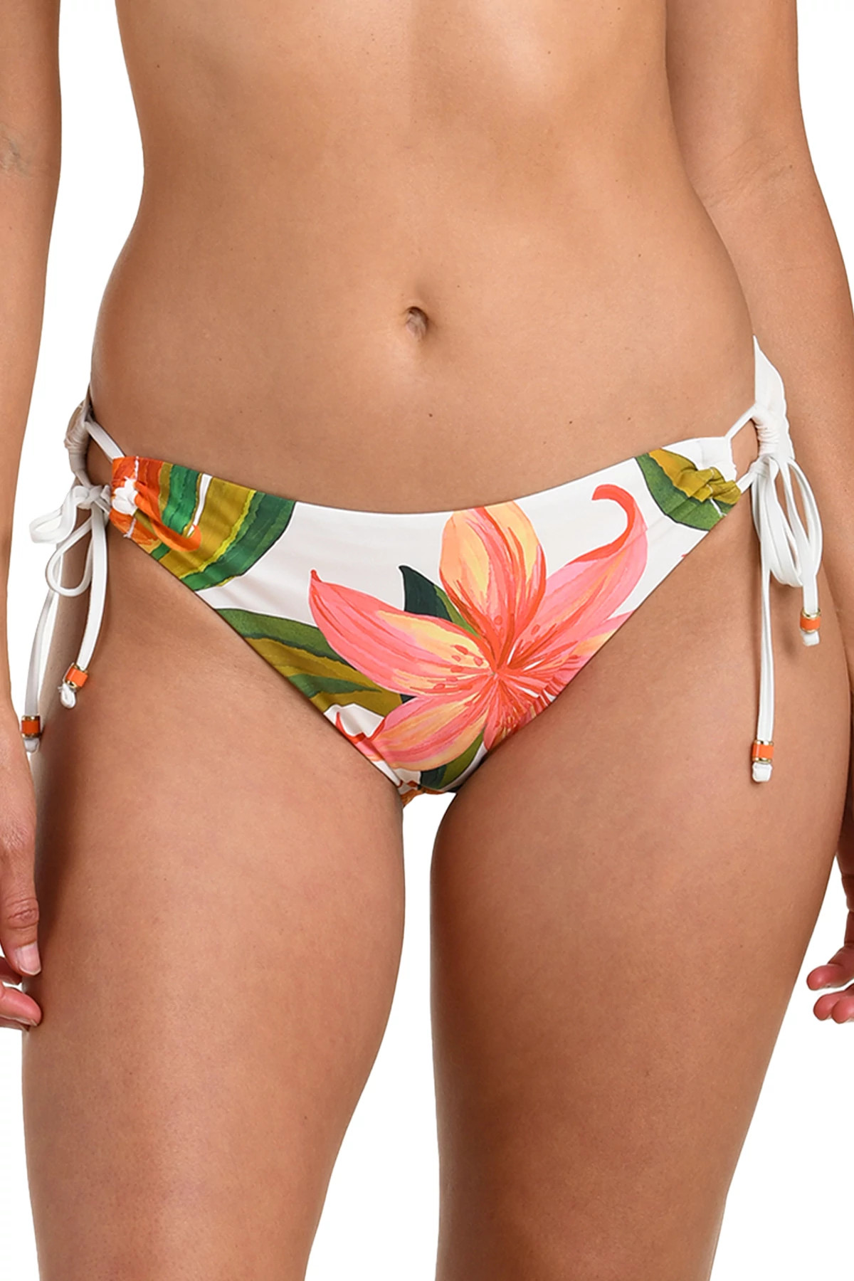 MULTI Loop Tie Side Hipster Bikini Bottom image number 1