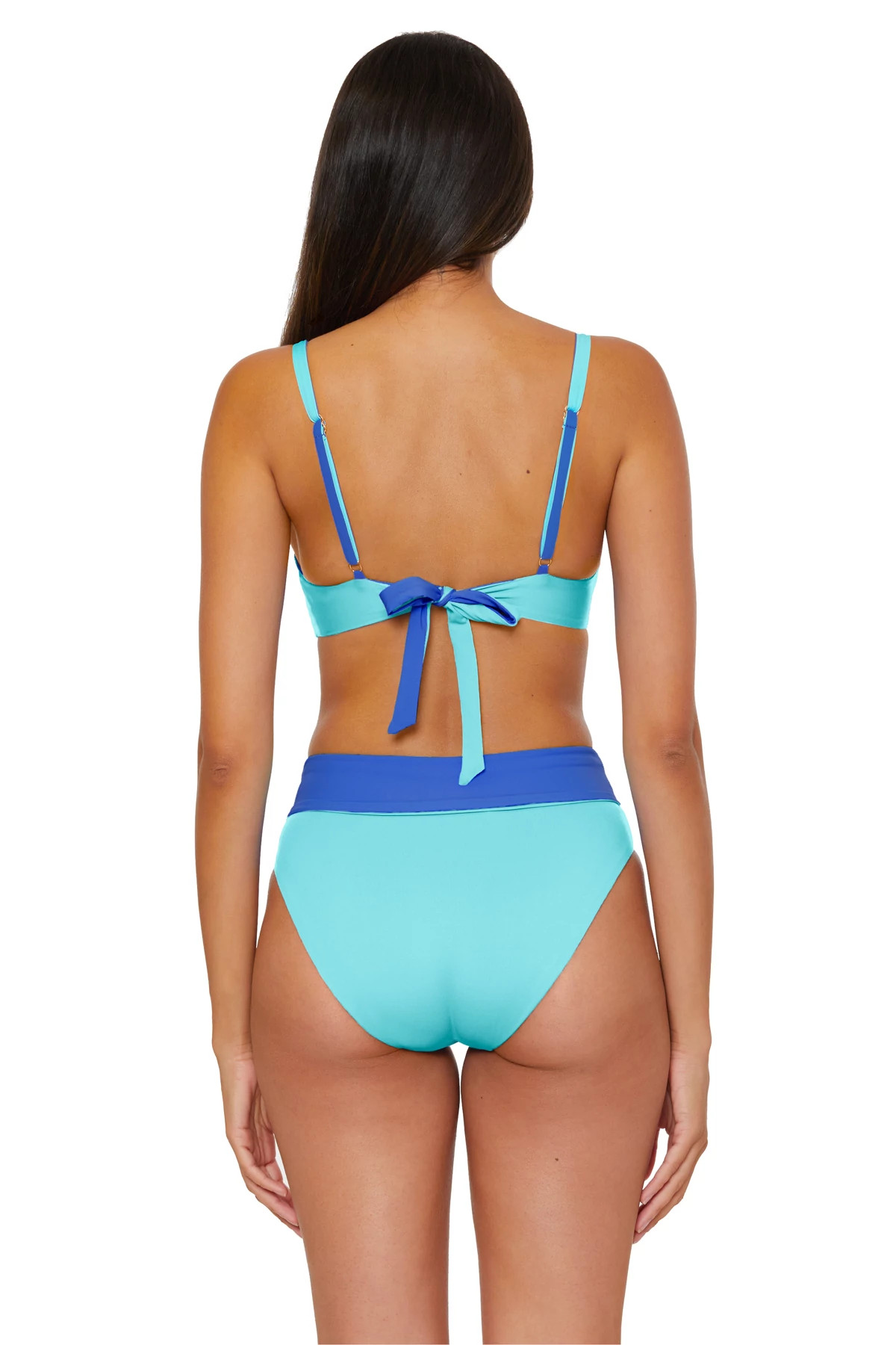 OCEAN/OASIS Audrey Reversible Bralette Bikini Top image number 3