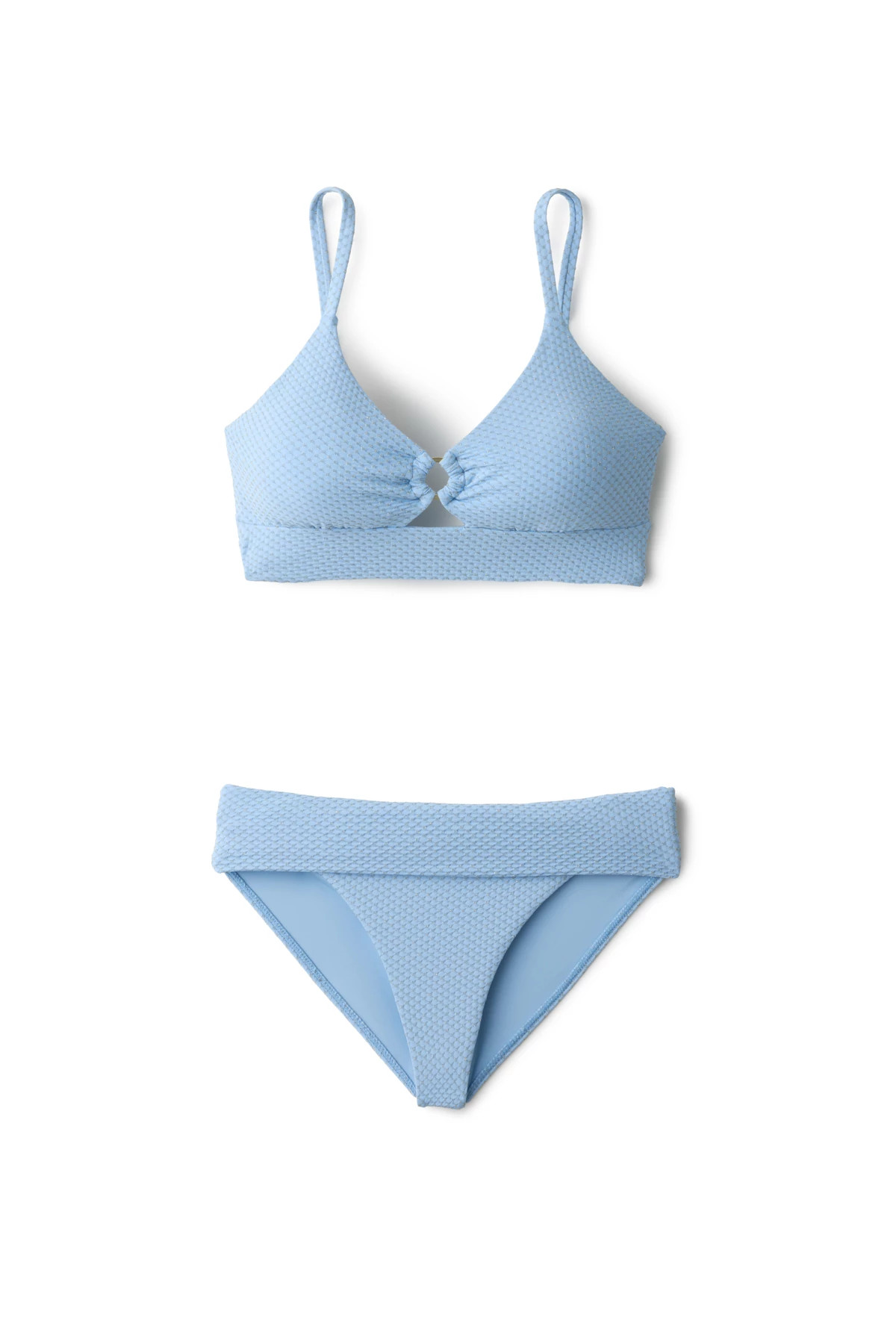 MIST Sydney Shimmer Foldover Bikini Bottom image number 3