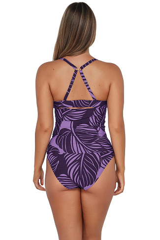 MYSTIC PALMS Serena Underwire Tankini Top (D+ Cup)