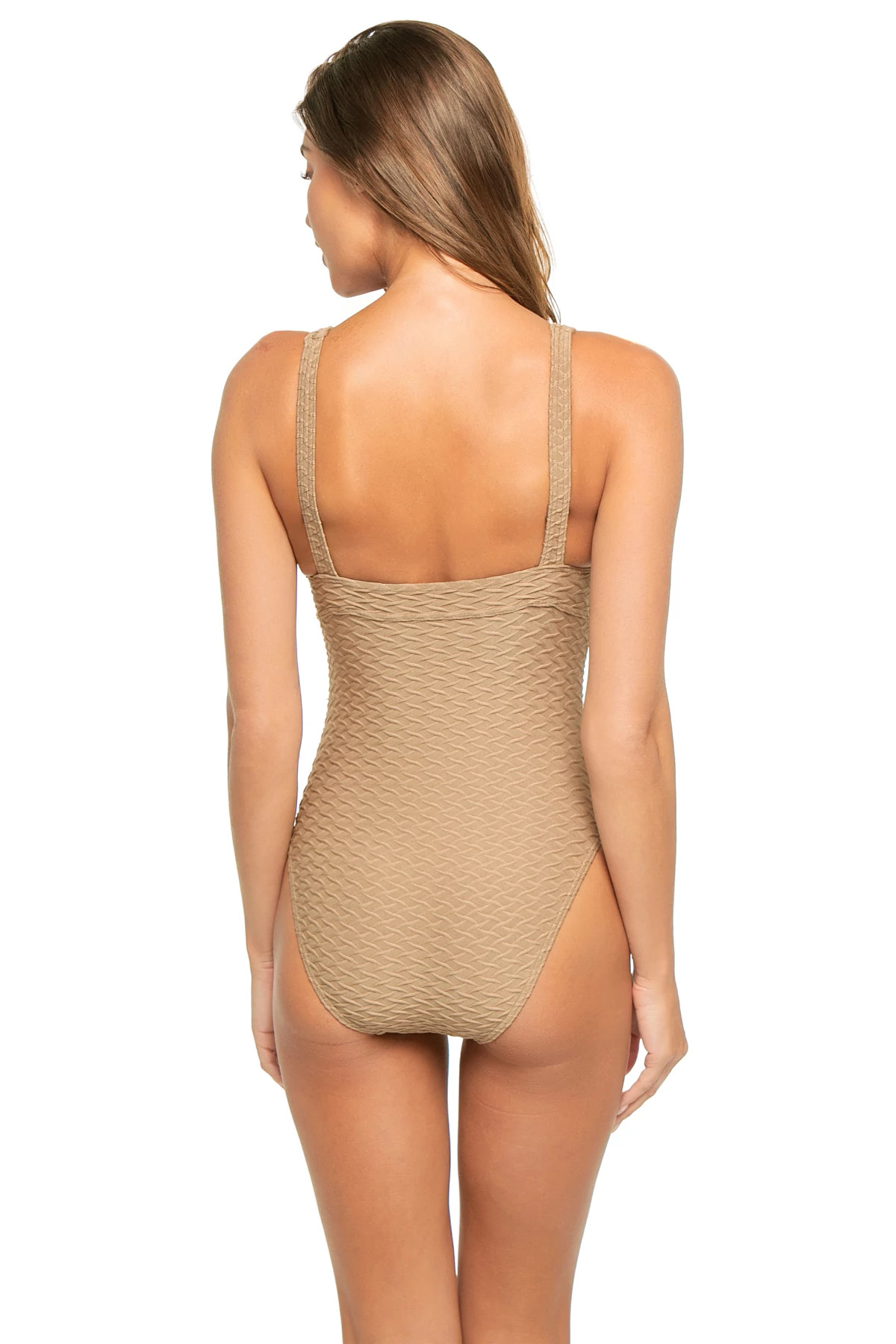 DRIFTWOOD Lily Over The Shoulder One Piece Swimsuit image number 2