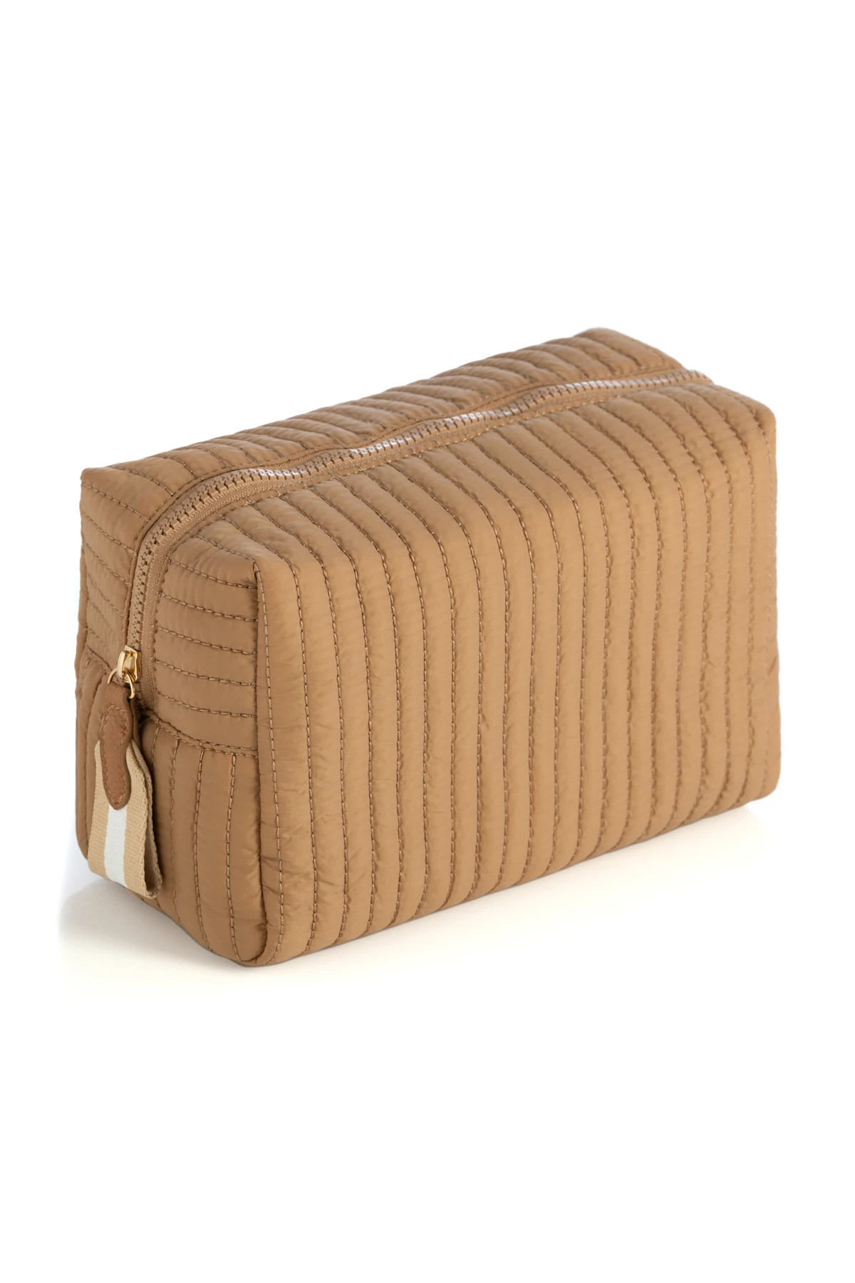 TAN Ezra Quilted Pouch image number 1