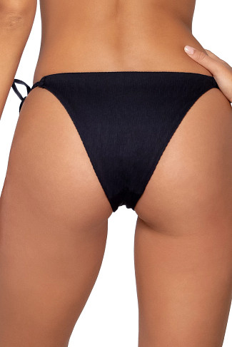 BLACK SAND Venice Tie Side Brazilian Bikini Bottom