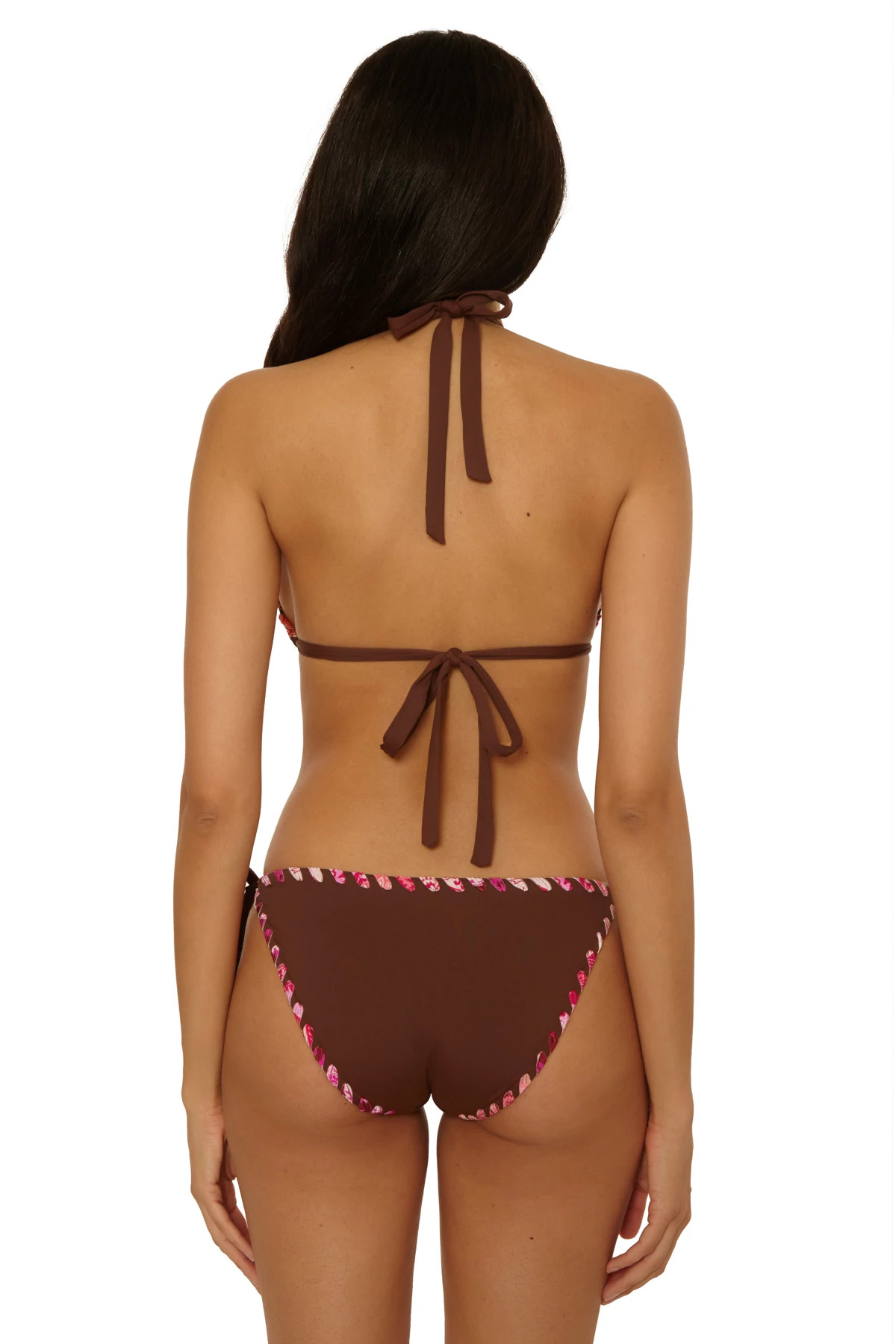 MOCHA Cheryl Triangle Bikini Top image number 2