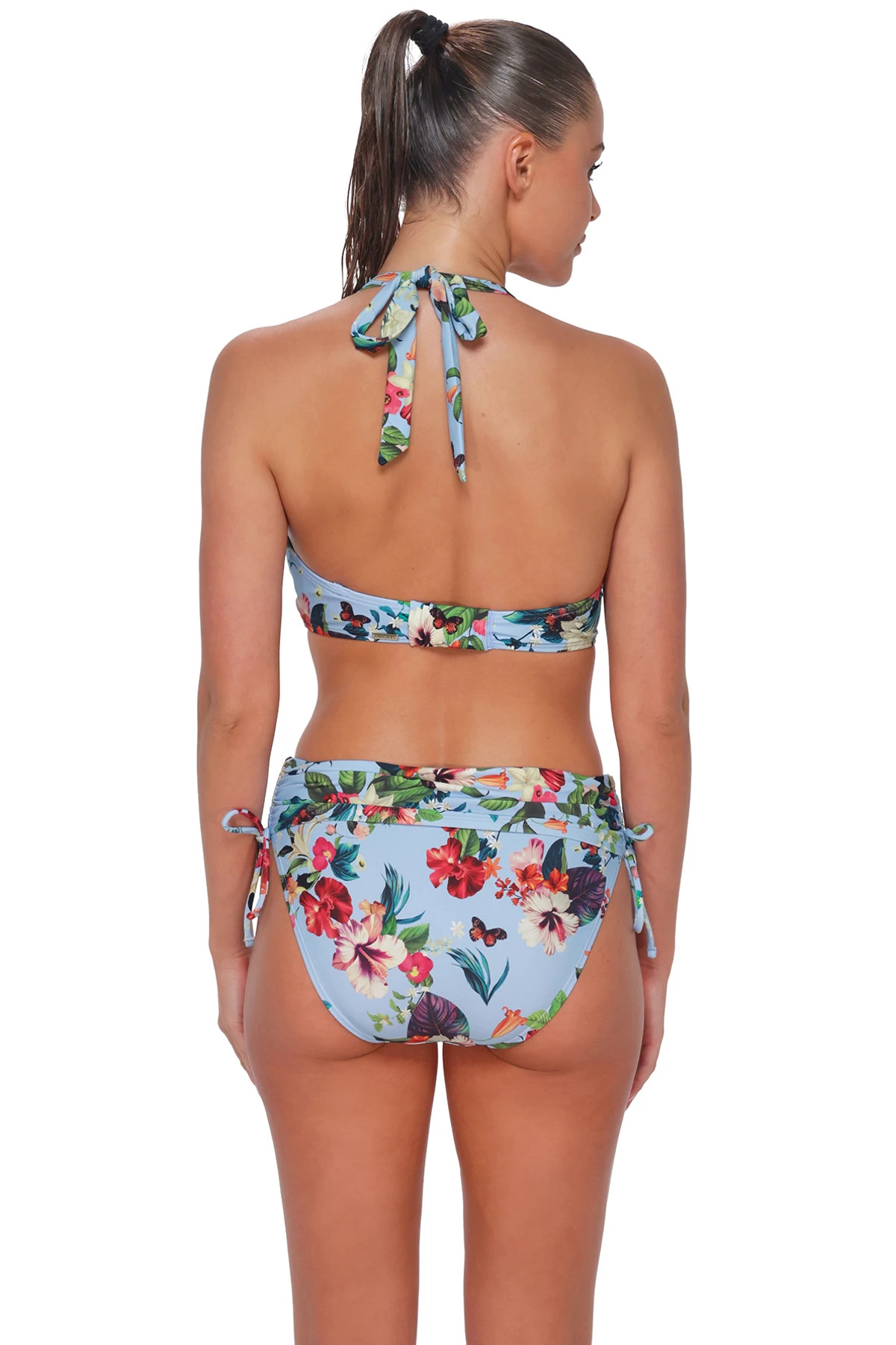 BUDDING ROMANCE Vienna V-Wire Bikini Top (D+ Cup) image number 3