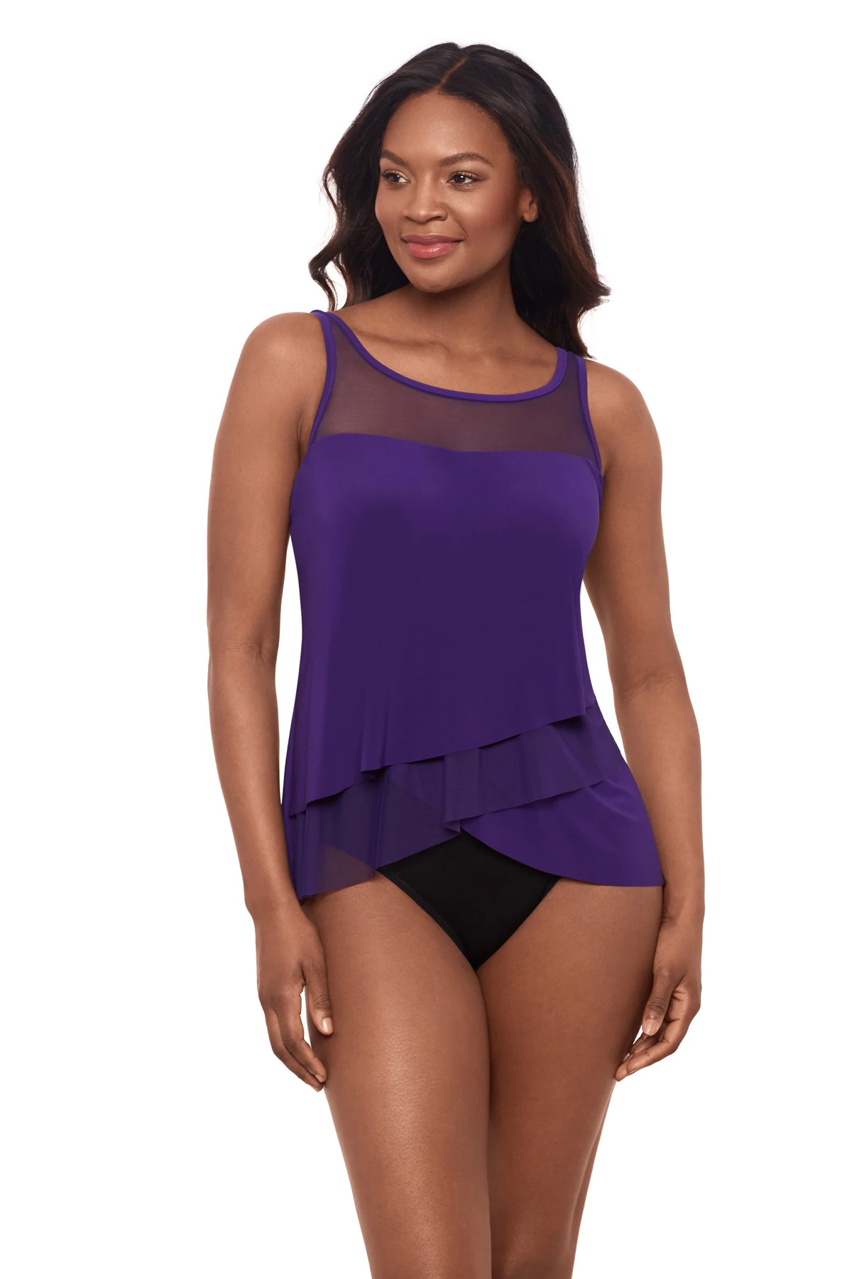 MULBERRY Mirage Mesh Tankini Top image number 1