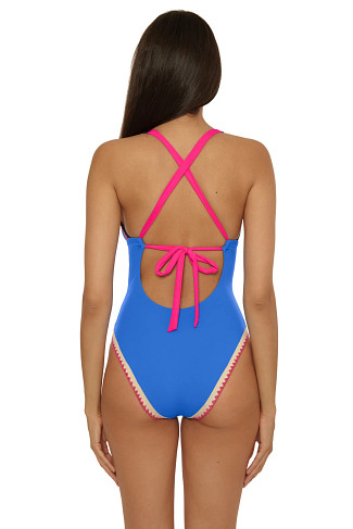 PEACOCK BLUE Avila One Piece Swimsuit