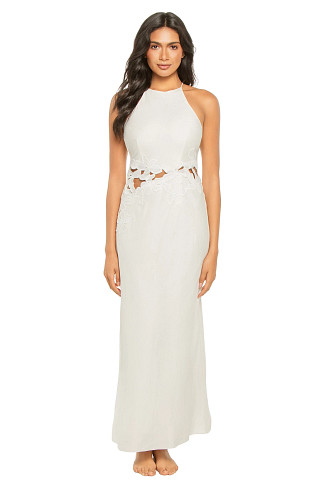 IVORY Idette Cut-Out Maxi Dress
