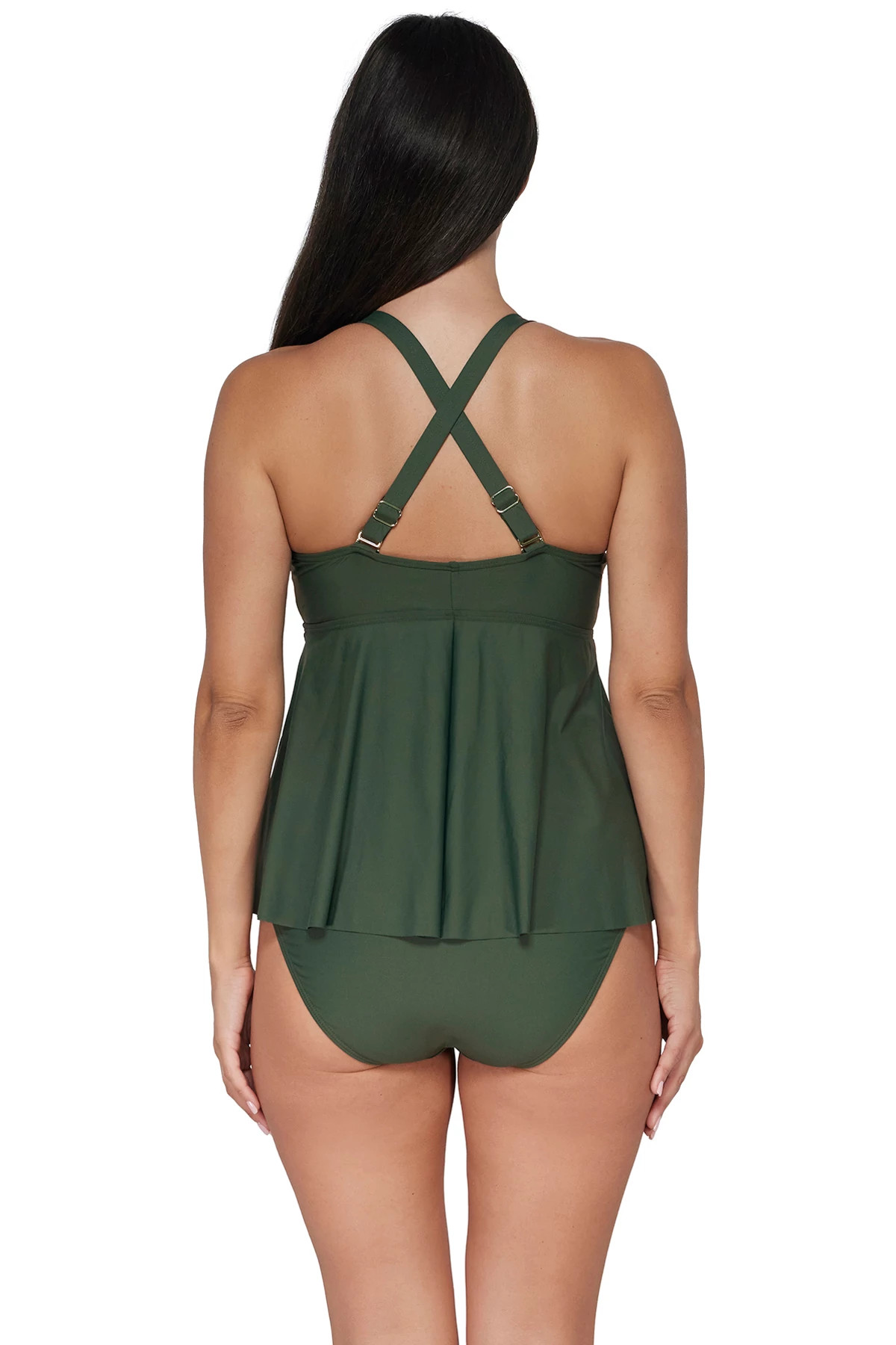 ISLAND GREEN Marin Tankini Top image number 2