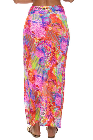 MULTI Blooming Spark Maxi Skirt