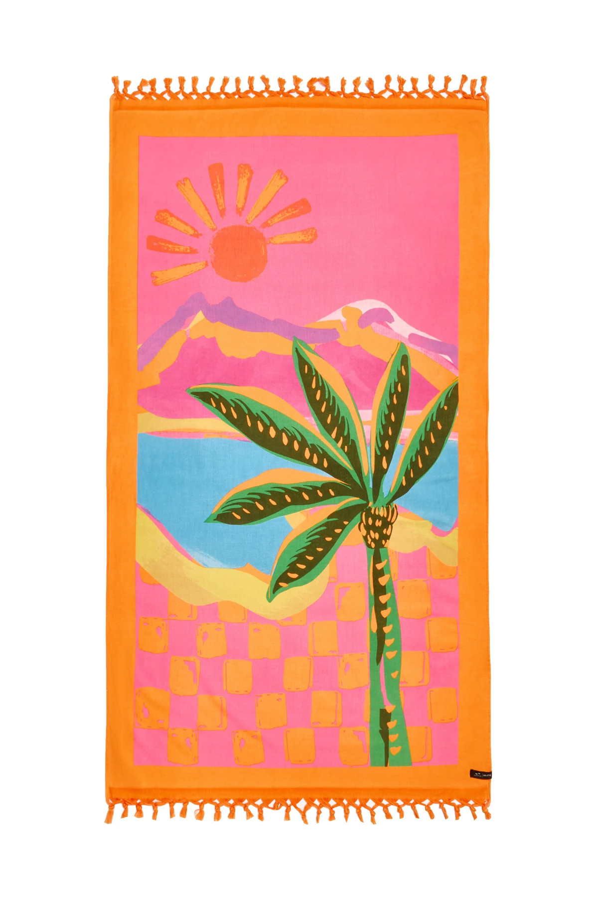 MULTI Cotton Fouta Turkish Beach Towel image number 1