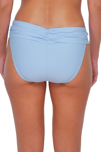 BLUE WHISPER Unforgettable Banded Hipster Bikini Bottom