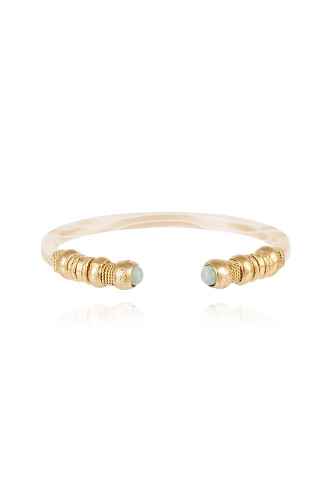 579 WHITE Sari Emballe Bracelet