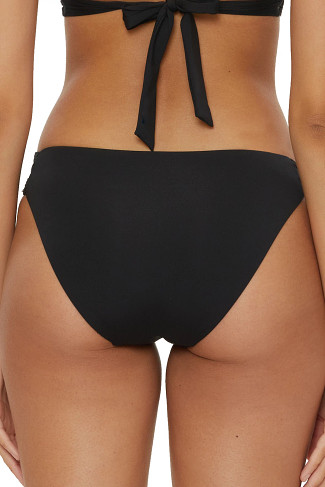 BLACK Avery Hipster Bikini Bottom