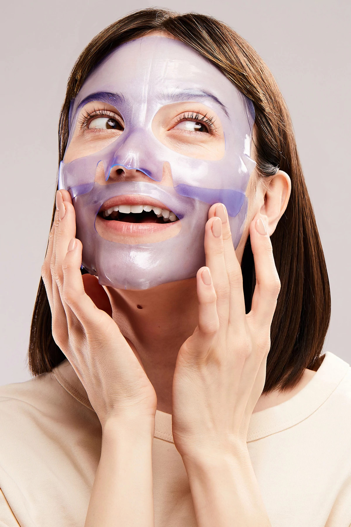 BLUE Beauty Sleep Hydrogel Face Sheet Mask image number 4