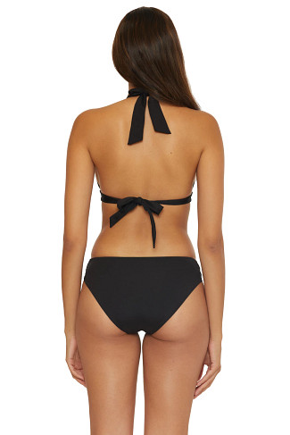BLACK Monaco Halter Bikini Top