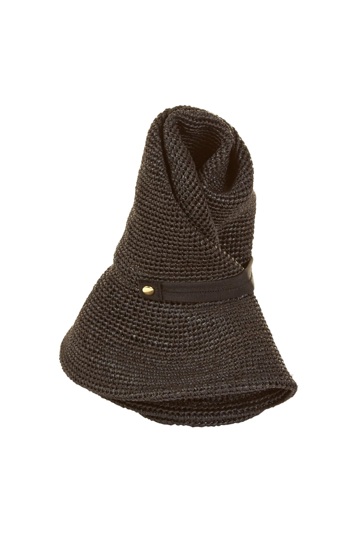 BLACK Elisa Packable Hat image number 3