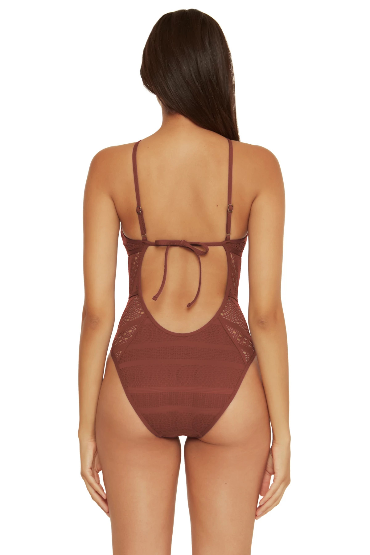 COCONUT Avah High Neck One Piece Swimsuit image number 2