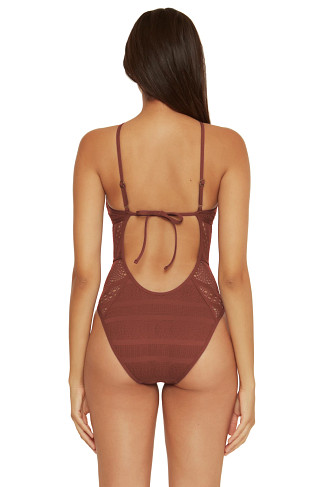 COCONUT Avah High Neck One Piece Swimsuit