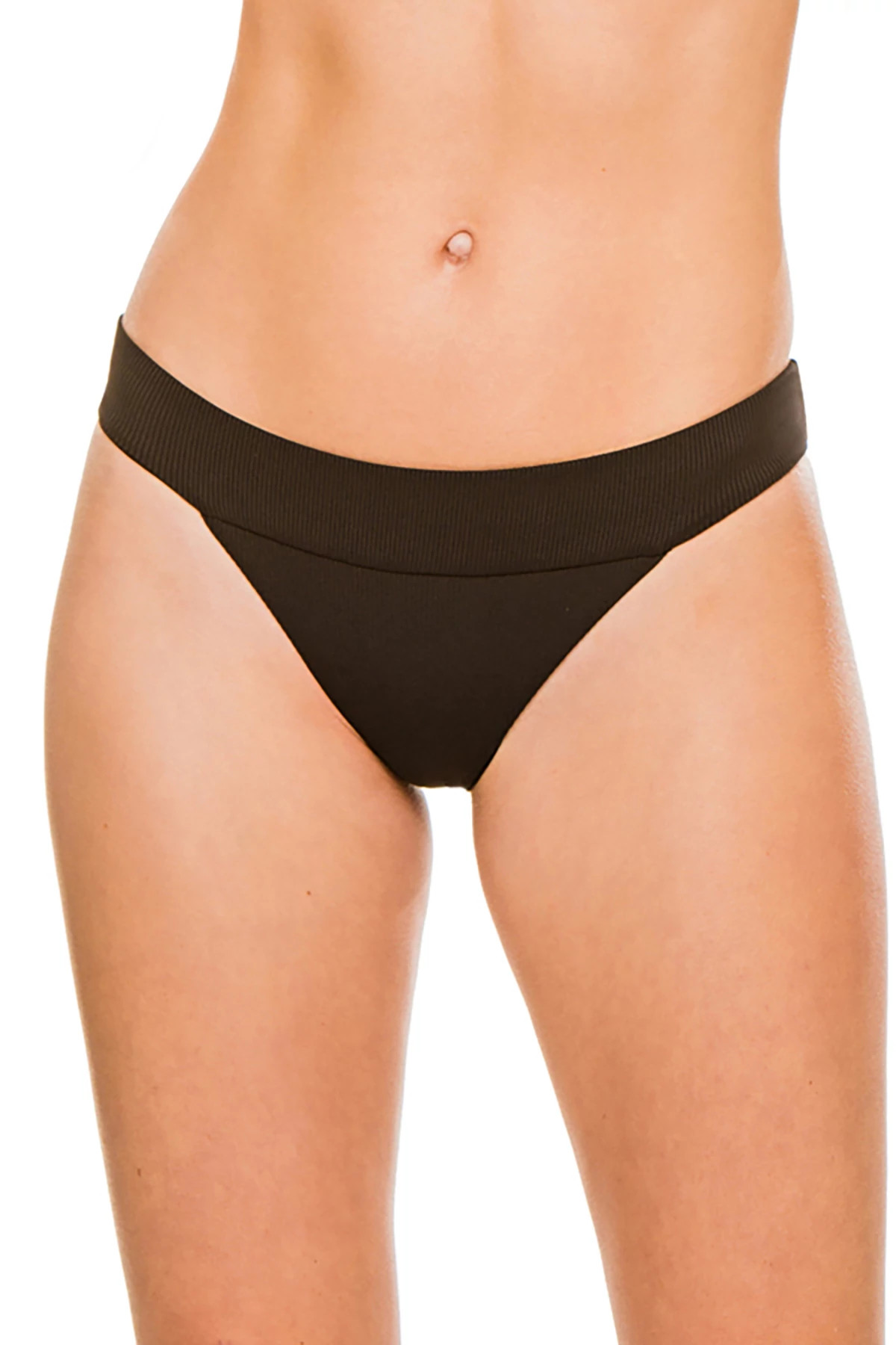 BLACK SAND Bondi Banded Bikini Bottom image number 1
