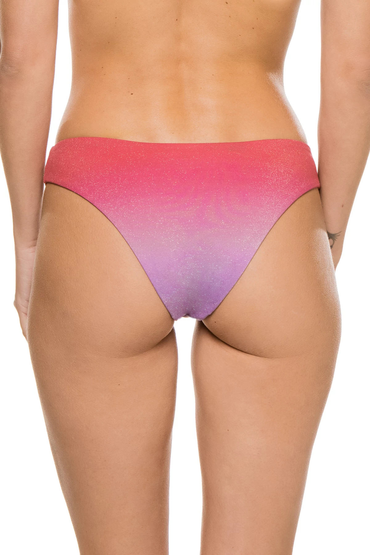 RASPBERRY OMBRE Chiara Hipster Bikini Bottom image number 2