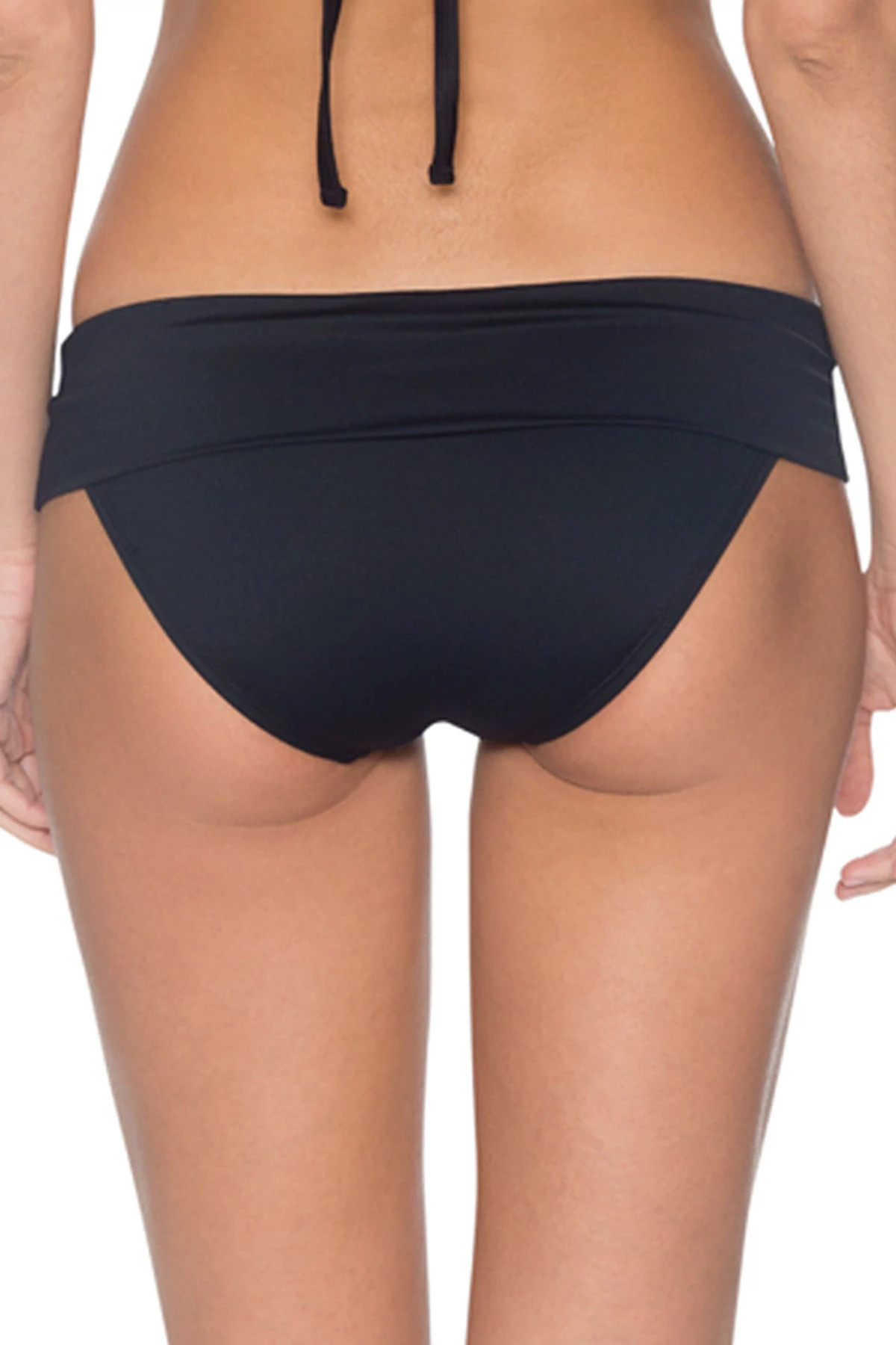ONYX Flat Fold Banded Hipster Bikini Bottom image number 2