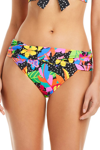 MULTI Shirred Hipster Bikini Bottom
