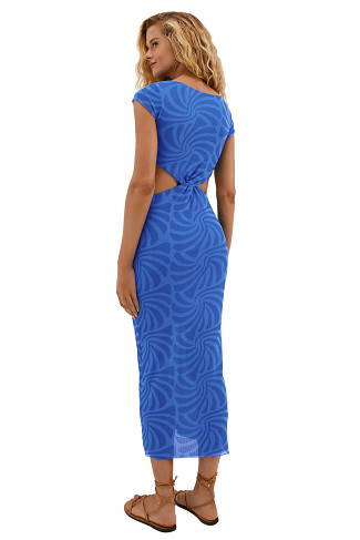 NEPTUNE Lita Cut-Out Midi Dress