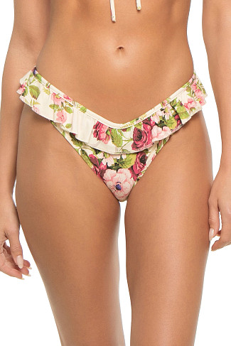 BOUQUET Luana Ruffle Brazilian Bikini Bottom