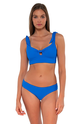 ELECTRIC BLUE Lily Bralette Bikini Top