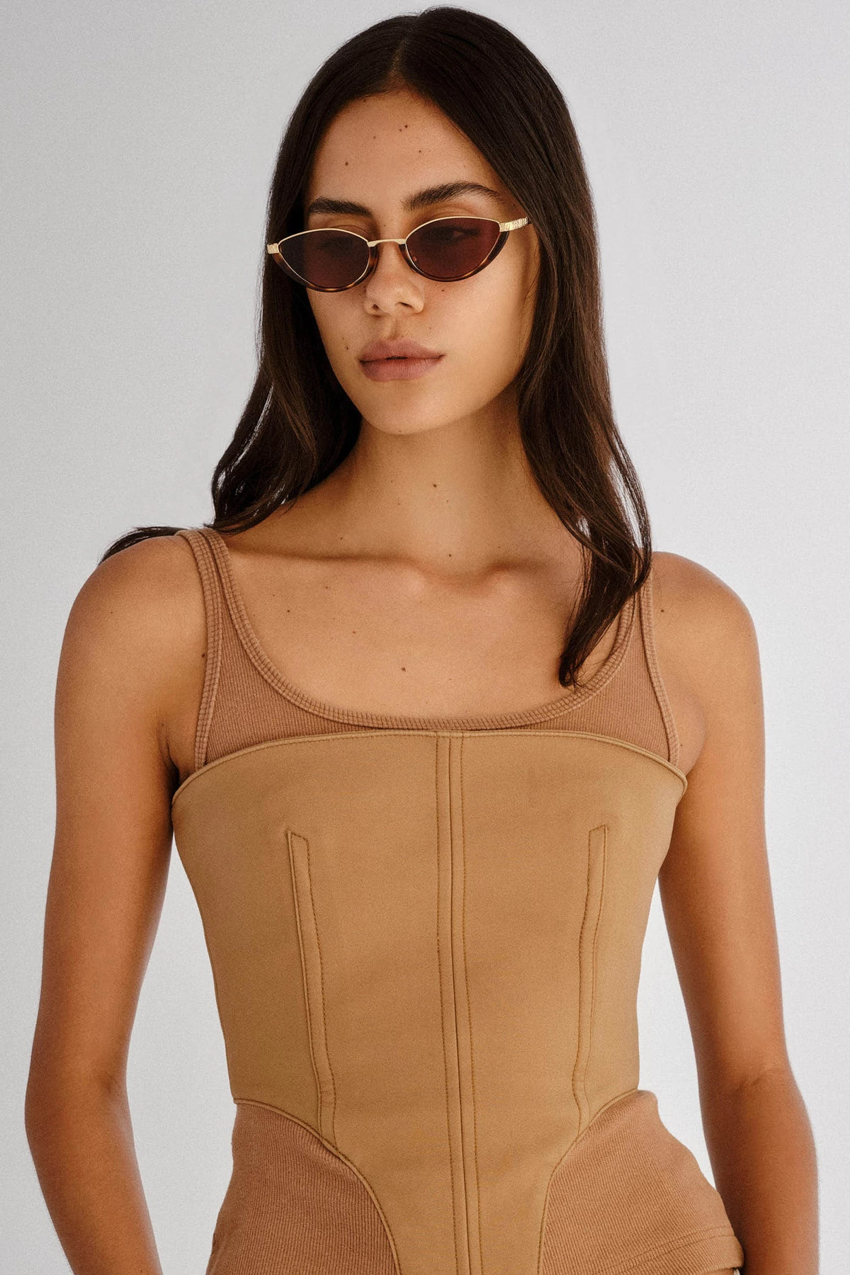 GOLD Lia Sunglasses image number 3