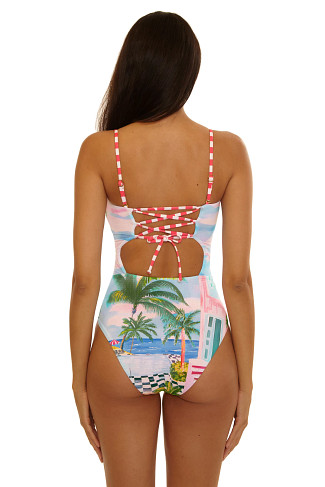 MULTI Miami Beach One Piece Swimsuit