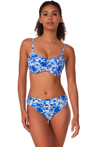 CHELSEA PETALS Loretta Bandeau Bikini Top (D+ Cup)