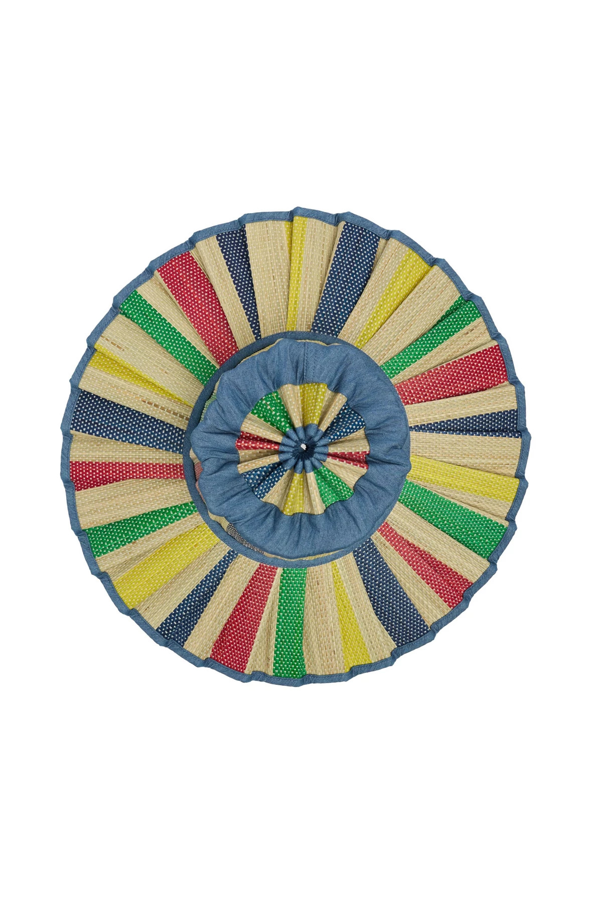 SUN BATHE DENIM Sundeck Luxe Capri Sun Hat image number 3
