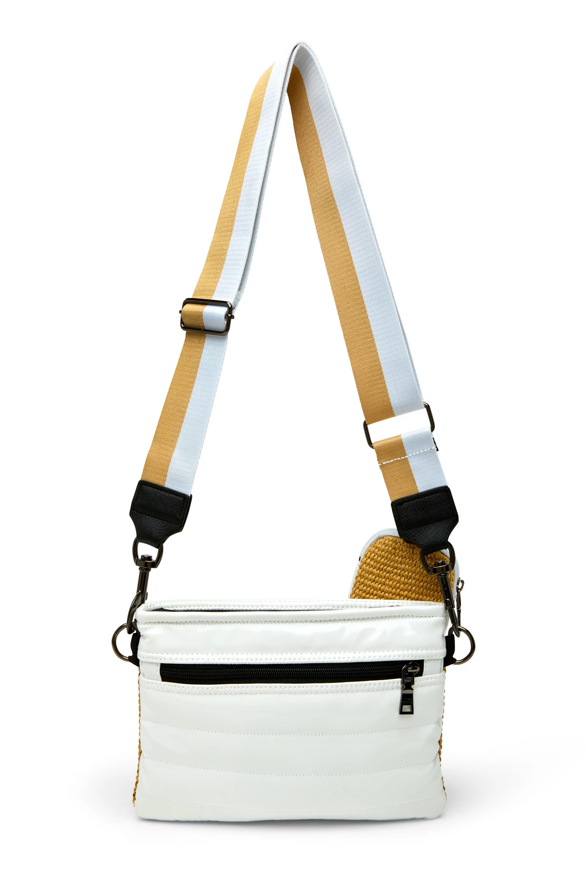 WHITE/DUNE WEB Downtown Crossbody Bag image number 4
